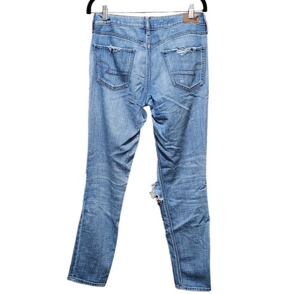 American Eagle Outfitters Denim Jeans, 3 button down, Size 4 Regular‎ (RN 54485) - Picture 3 of 9